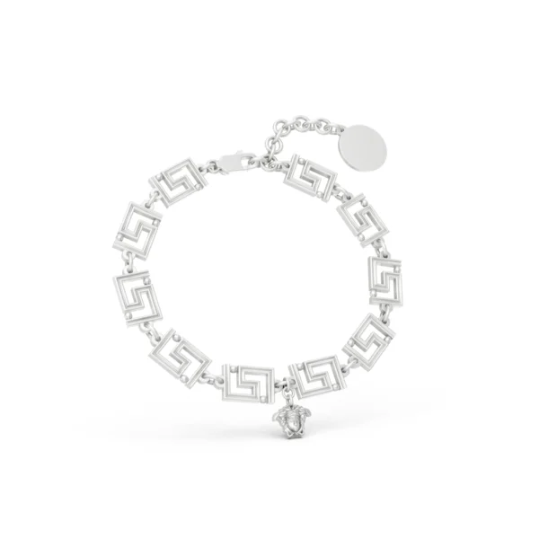 Greek Key Link Bracelet