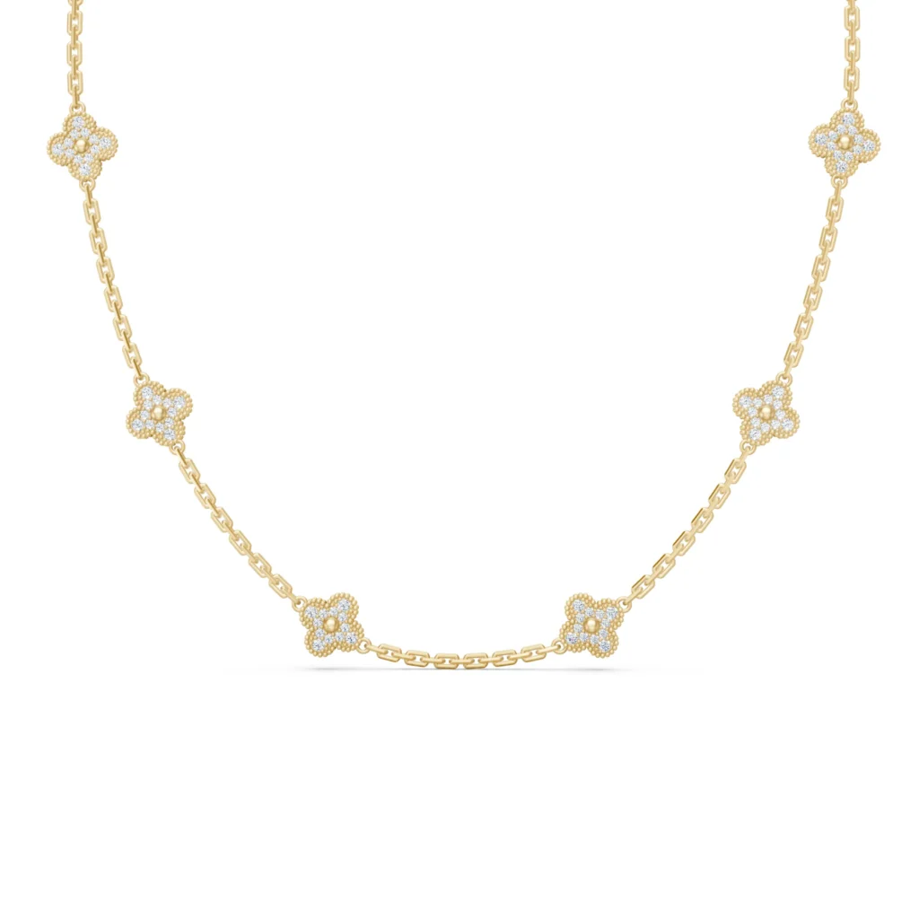 Clover Diamond Necklace