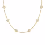 Clover Diamond Necklace