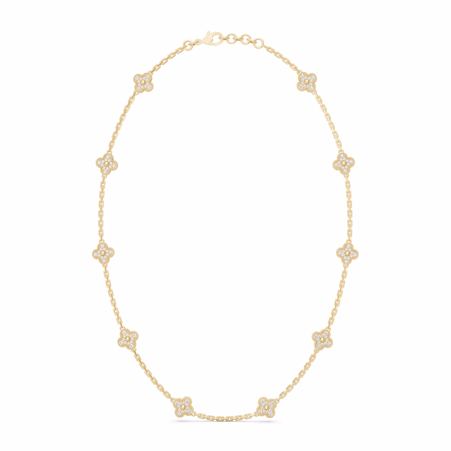 Clover Diamond Necklace