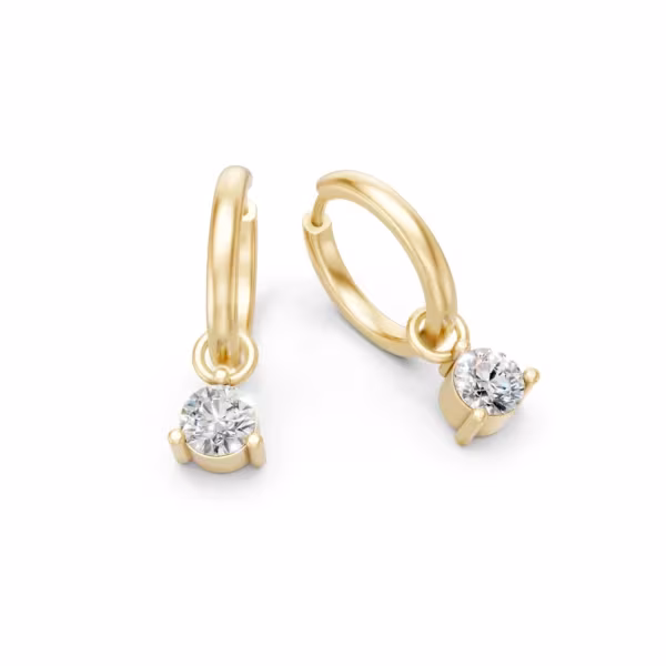 Diamond Drop Earrings