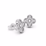 Clover Diamond Earring