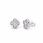 Clover Diamond Earring