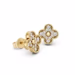 Clover Diamond Earring