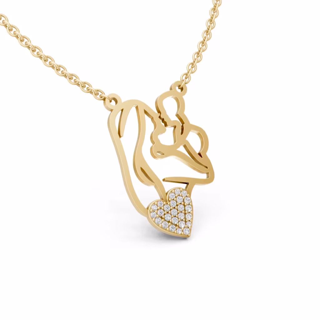 Mother Baby Necklace