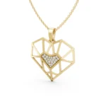 Diamond Origami Heart