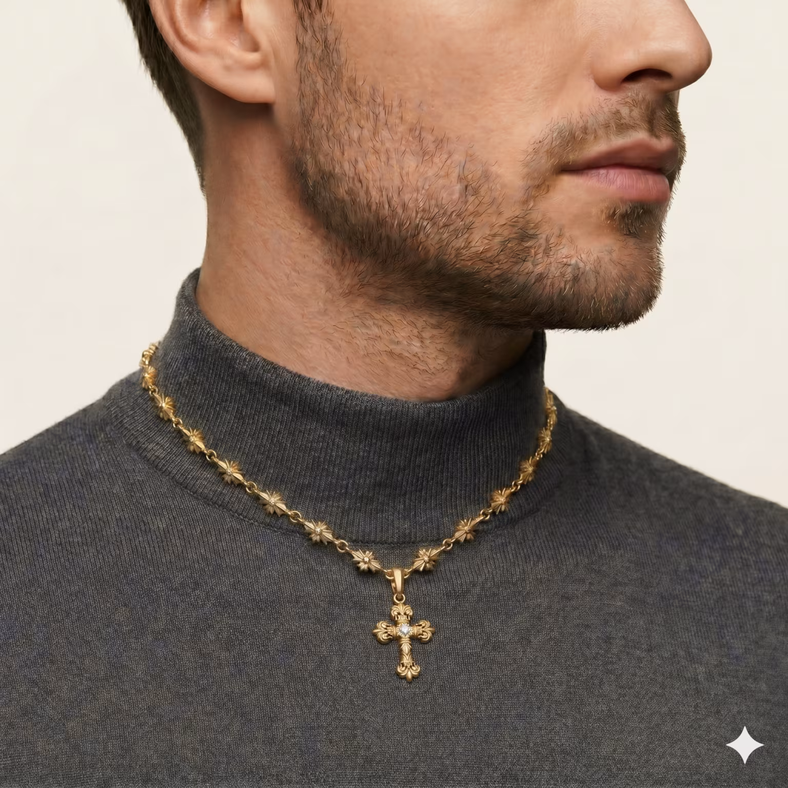 Gothic Cross Necklace