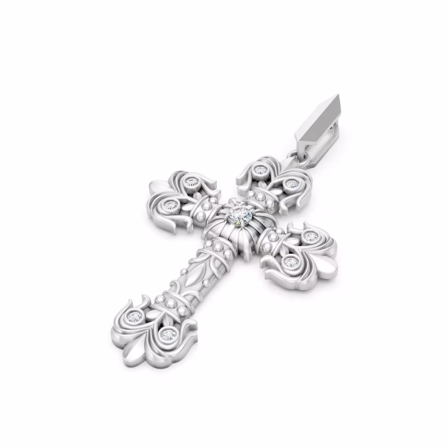 Gothic Cross Necklace