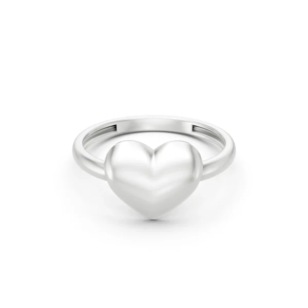 Signet Heart Ring