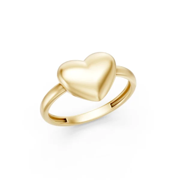 Signet Heart Ring