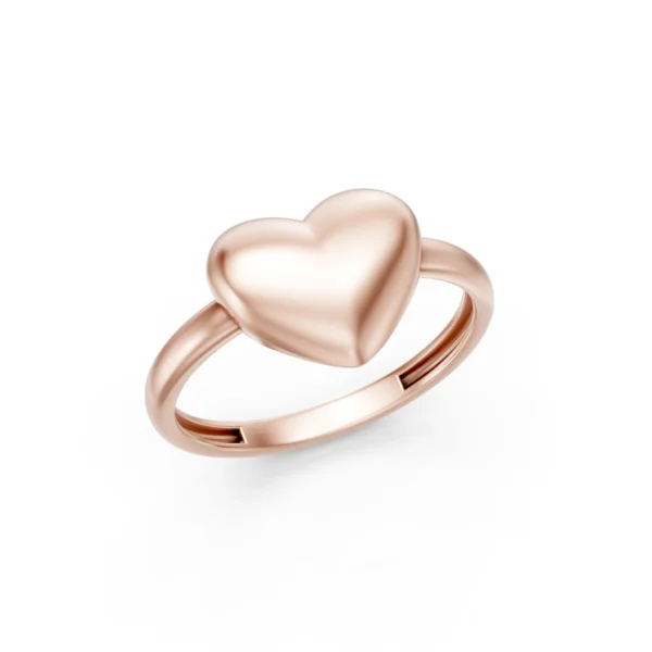 Signet Heart Ring