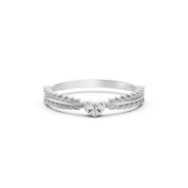 Leaf Engagement Ring