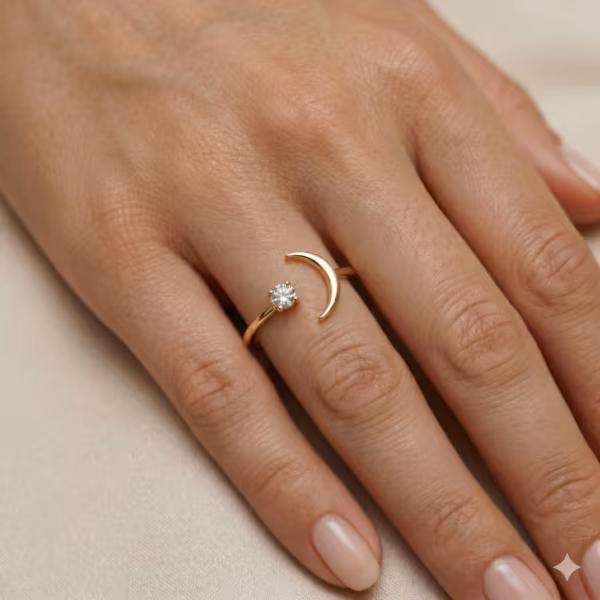 Moon Star Ring