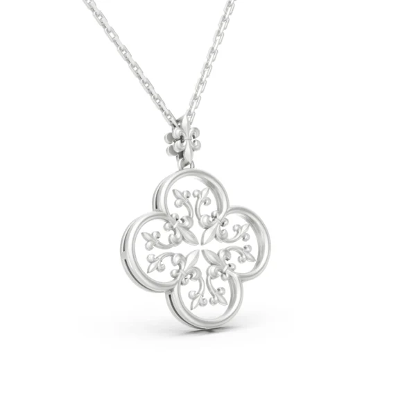 Filigree Clover Pendant