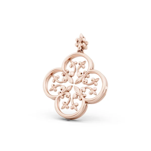 Filigree Clover Pendant