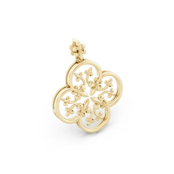 Filigree Clover Pendant
