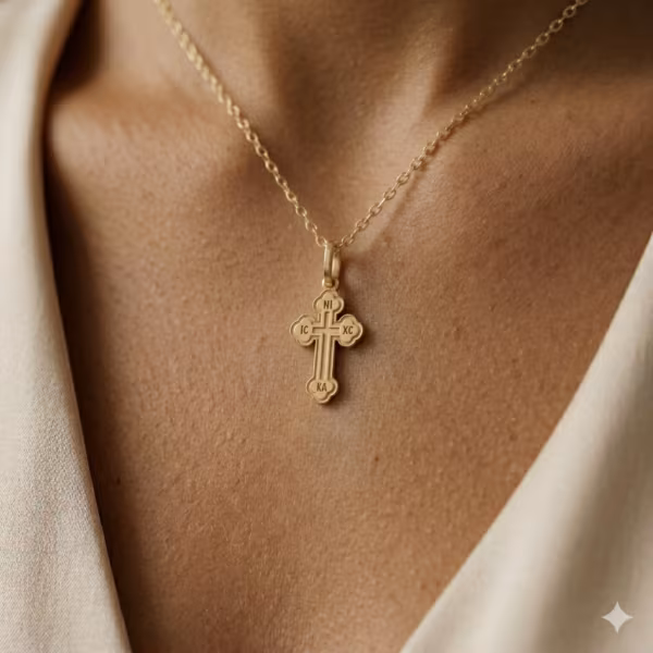 Orthodox Cross Pendant