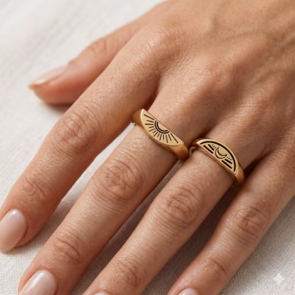 Celestial Wedding Ring