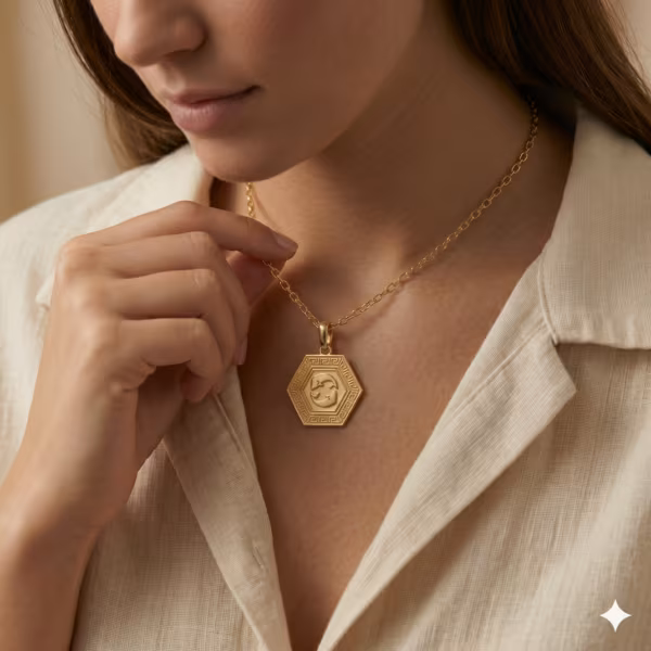 Pisces Zodiac Necklace