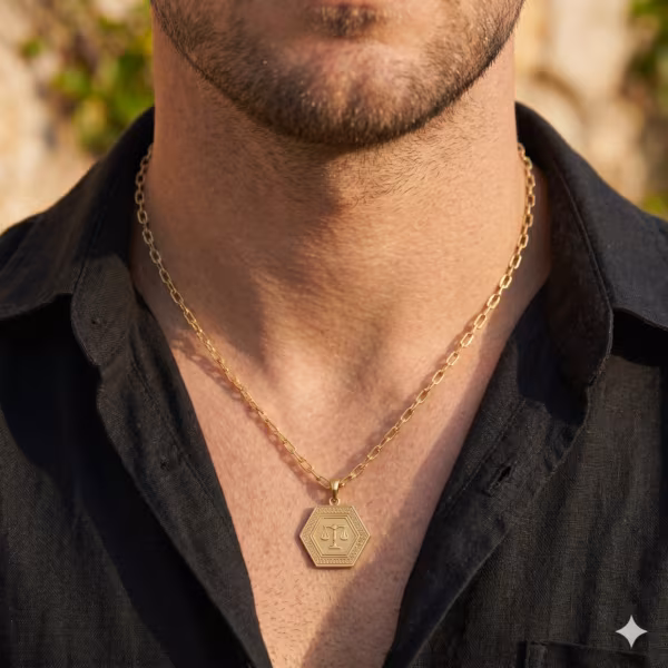 Libra Zodiac Necklace