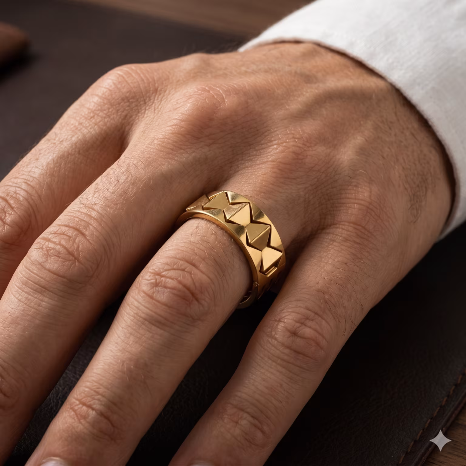 Gents Cut-out Ring