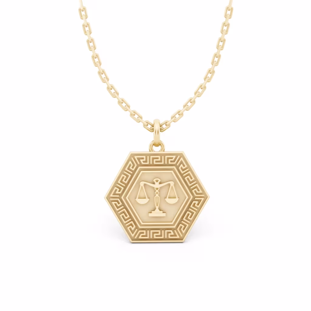 Libra Zodiac Necklace