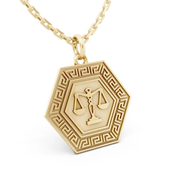 Libra Zodiac Necklace