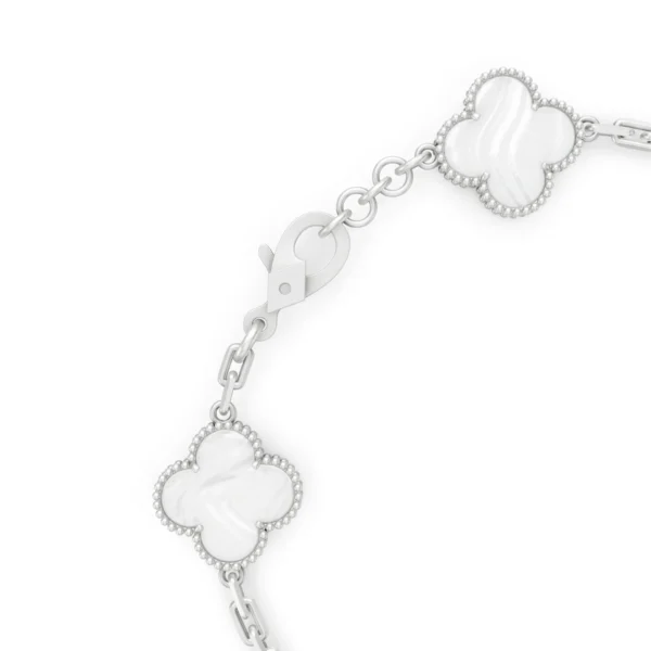 Mother of Pearl Clover Bracelet