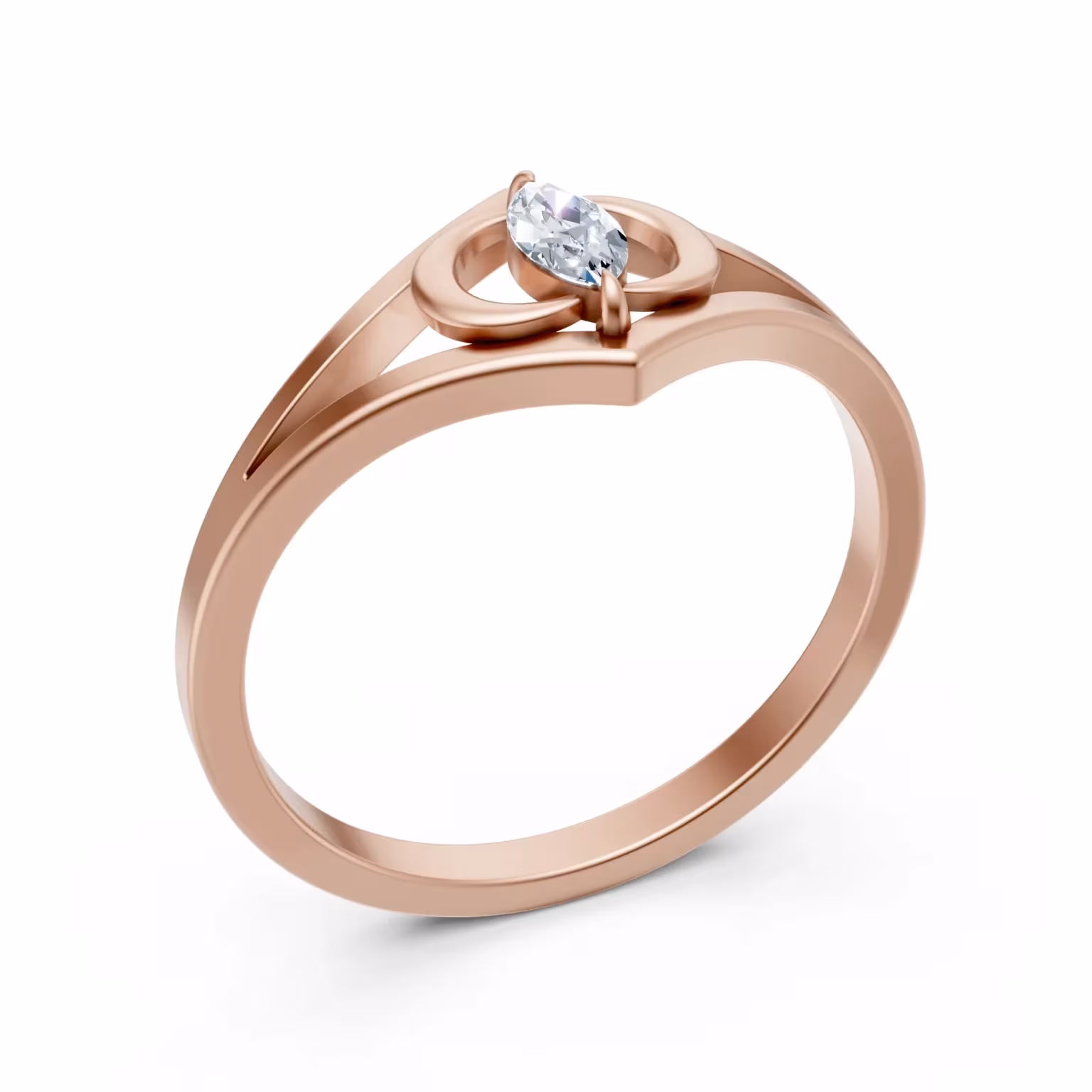 Marquise Signet Ring