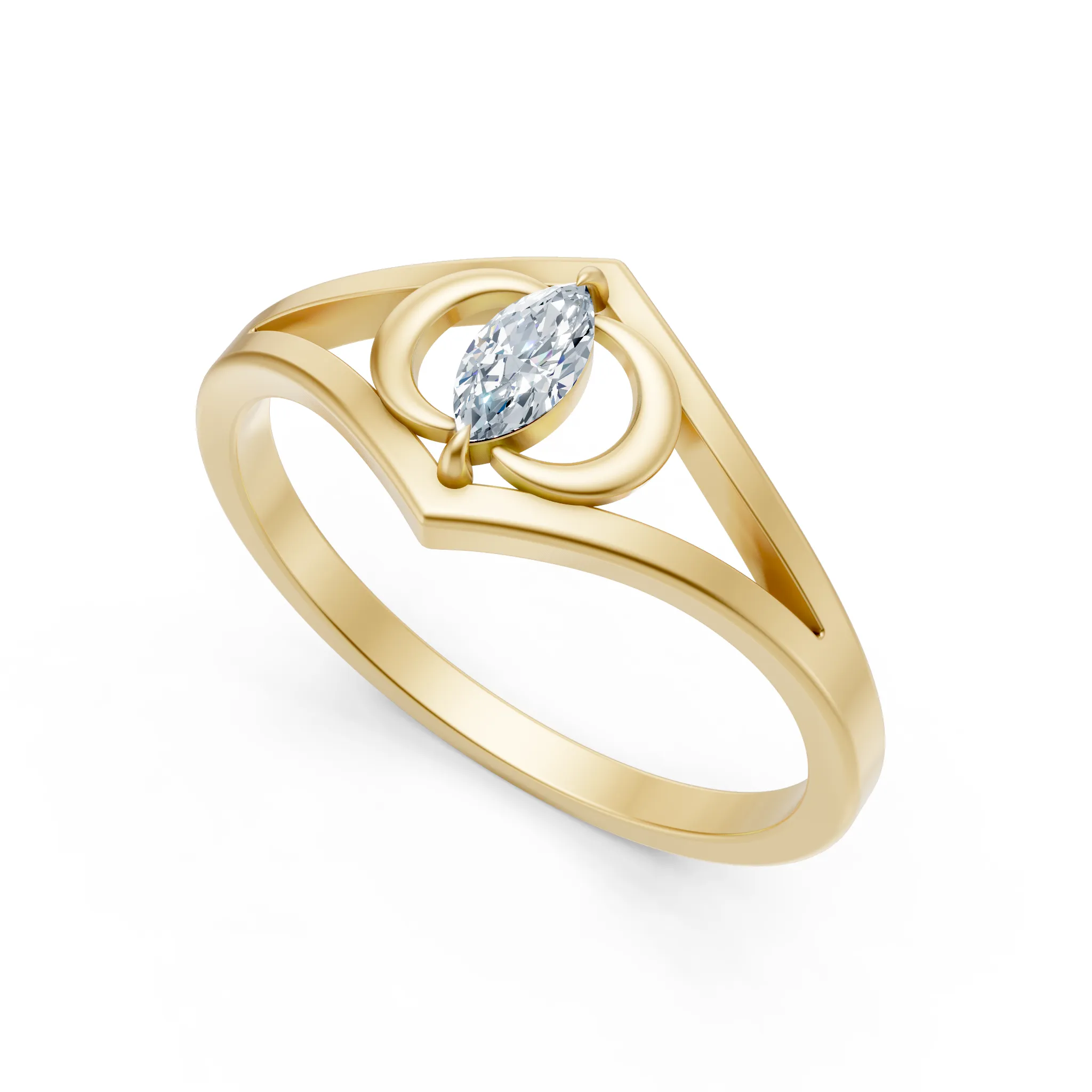 Marquise Signet Ring