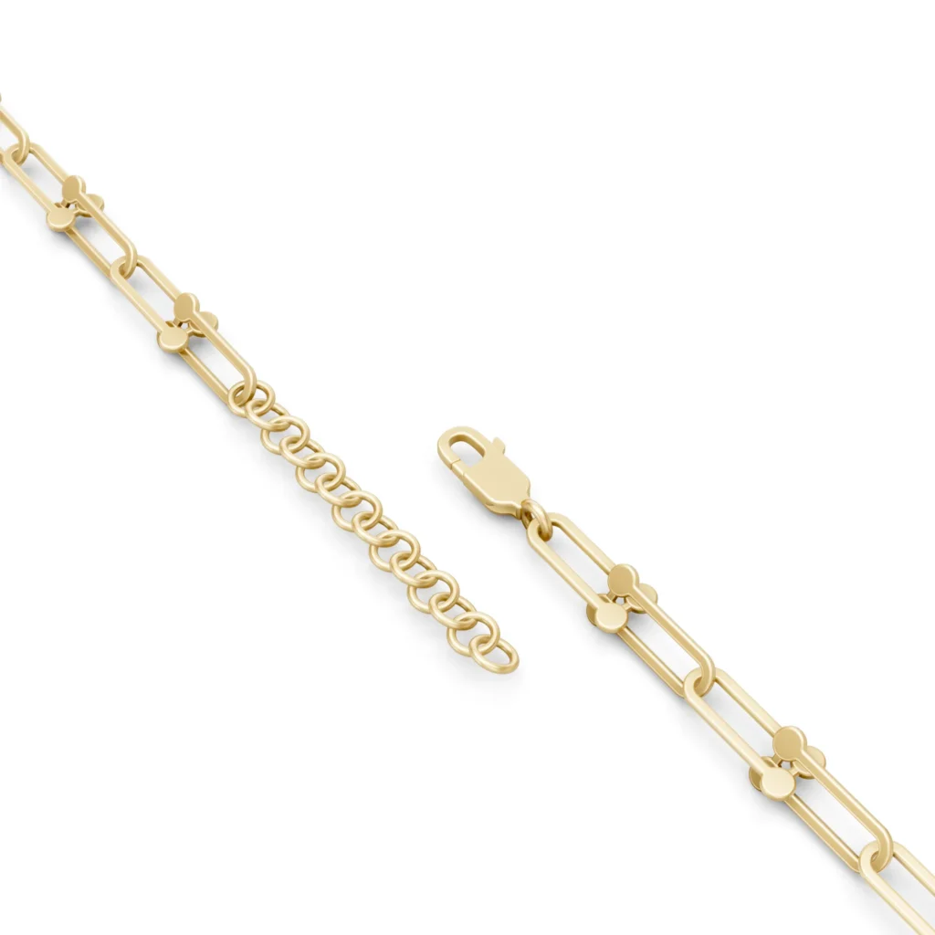 Paperclip Link Bracelet