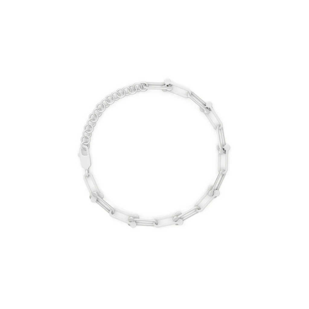 Paperclip Link Bracelet