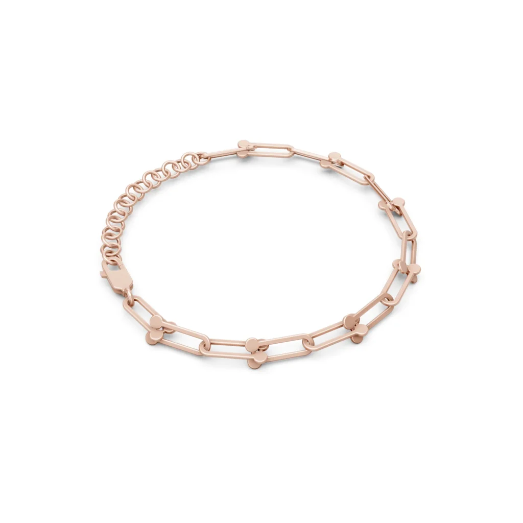 Paperclip Link Bracelet