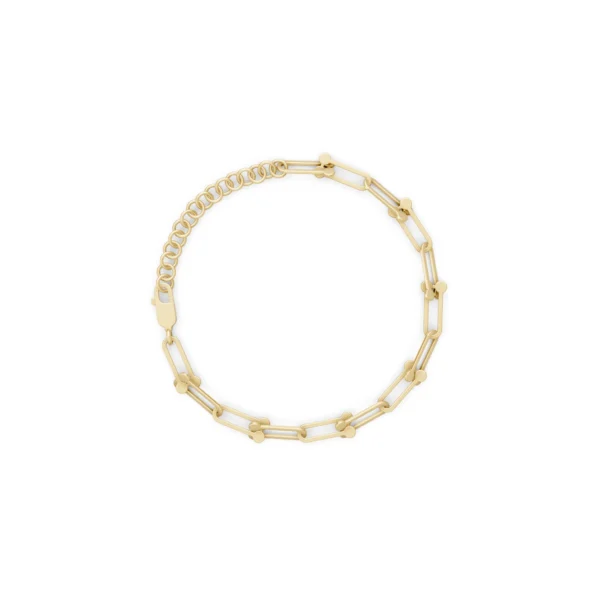 Paperclip Link Bracelet