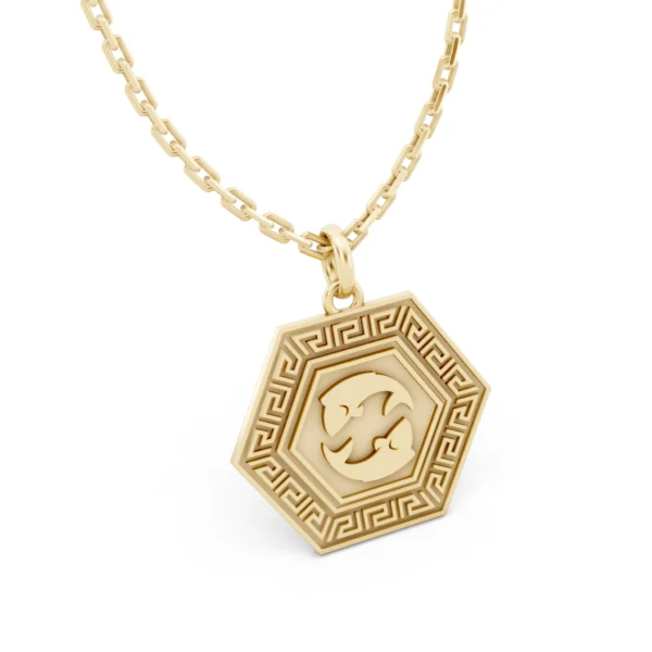 Pisces Zodiac Necklace