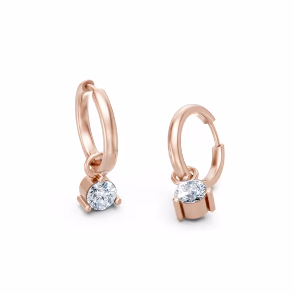 Diamond Drop Earrings
