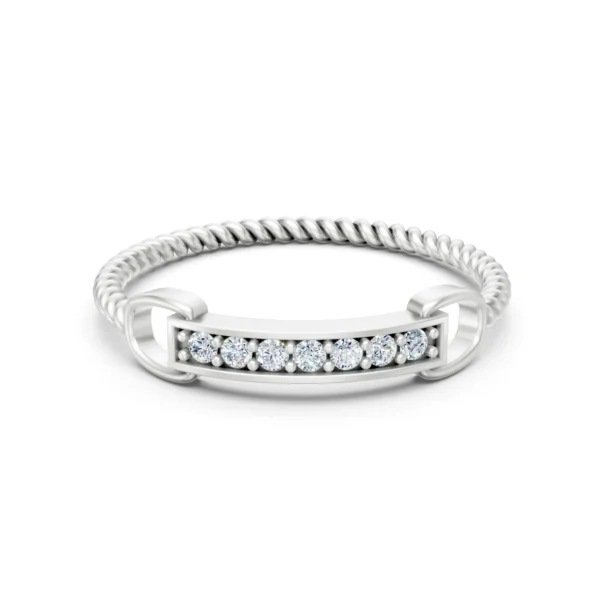 Twisted Rope Ring