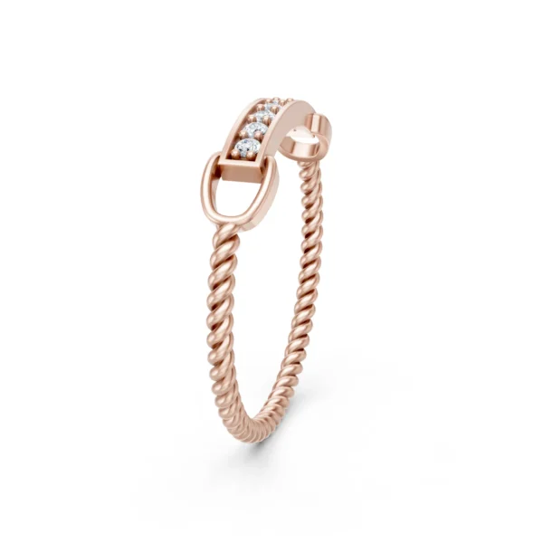 Twisted Rope Ring