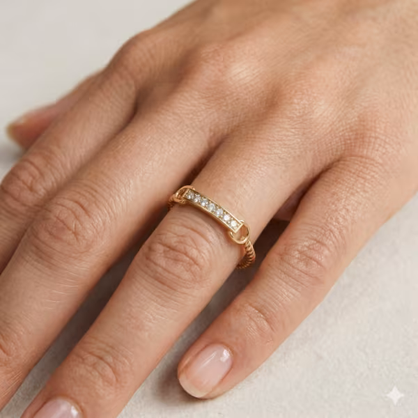 Twisted Rope Ring