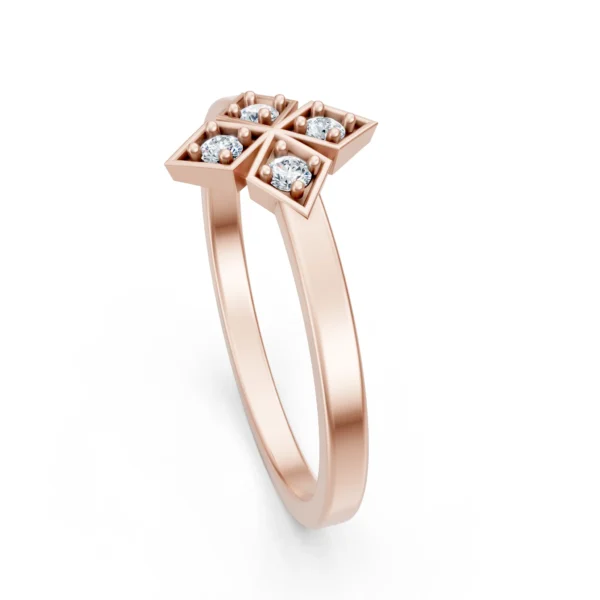 Vintage Clover Ring
