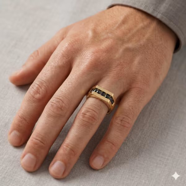 Black Diamond Ring