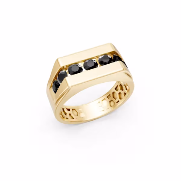 Black Diamond Ring