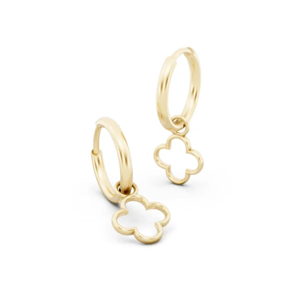 Clover Charm Earrings