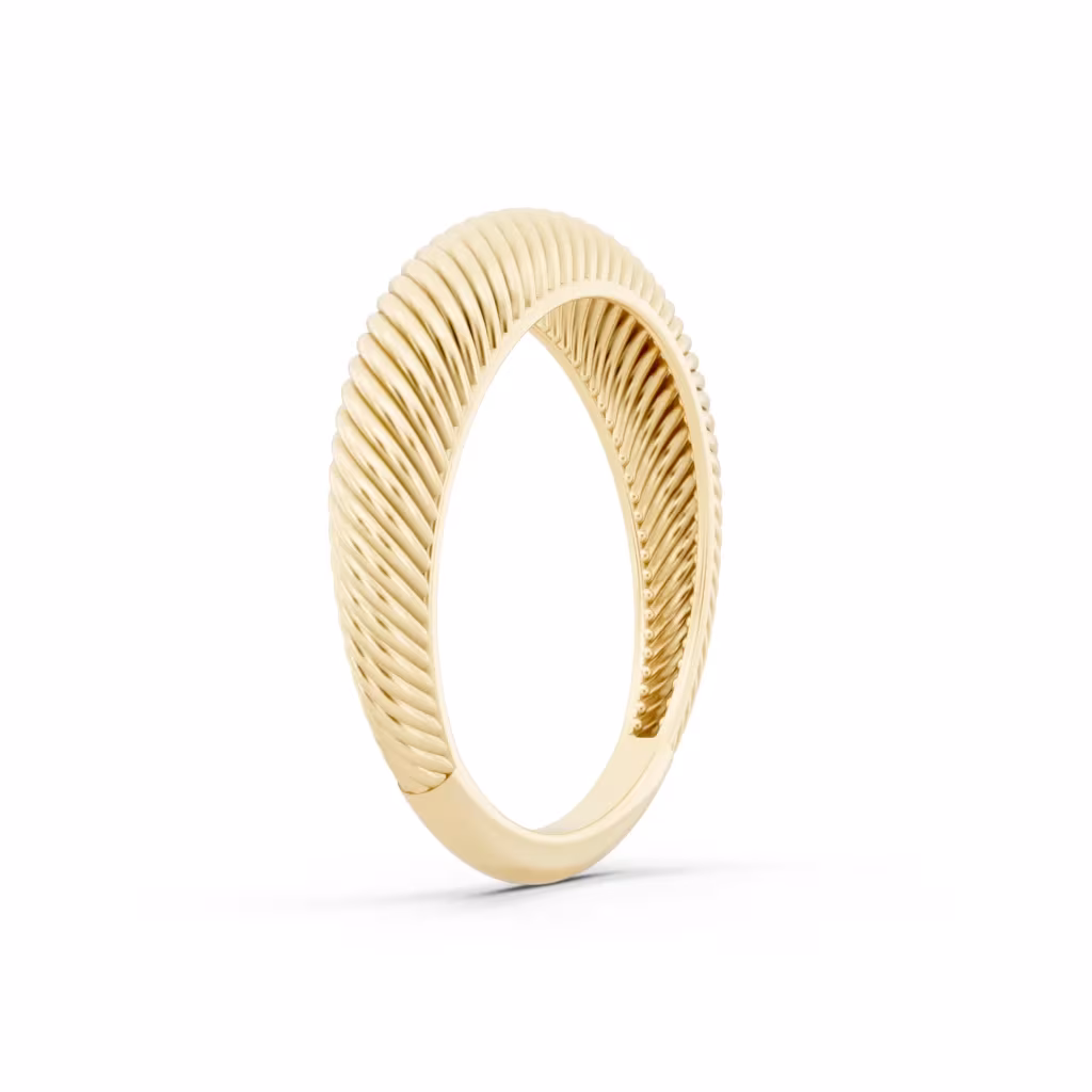Croissant Dome Ring