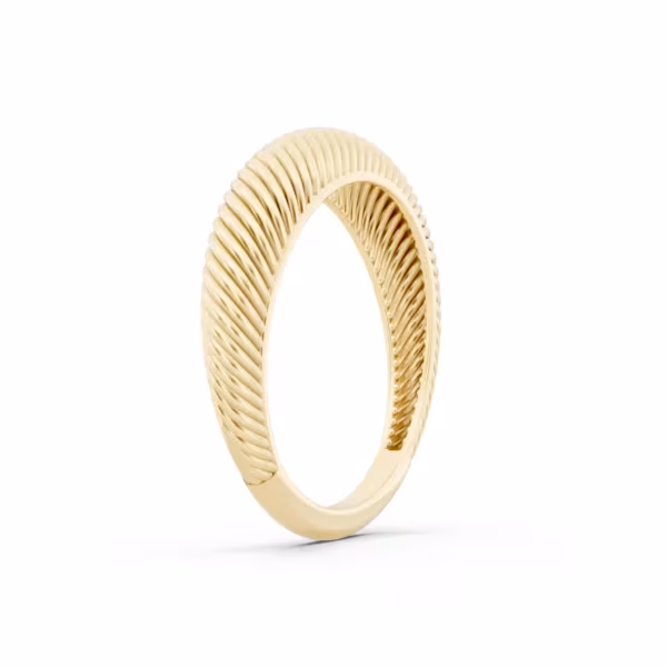 Croissant Dome Ring