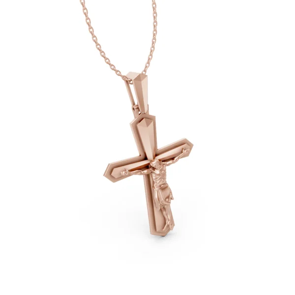 Crucifix Gold Pendant