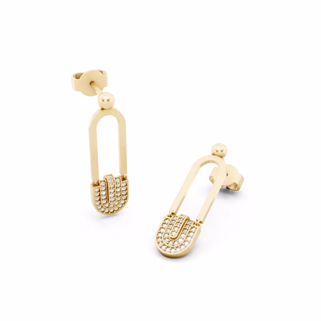 Crystal Drop Earrings