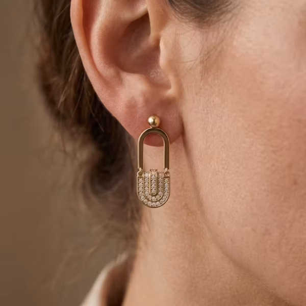 Crystal Drop Earrings