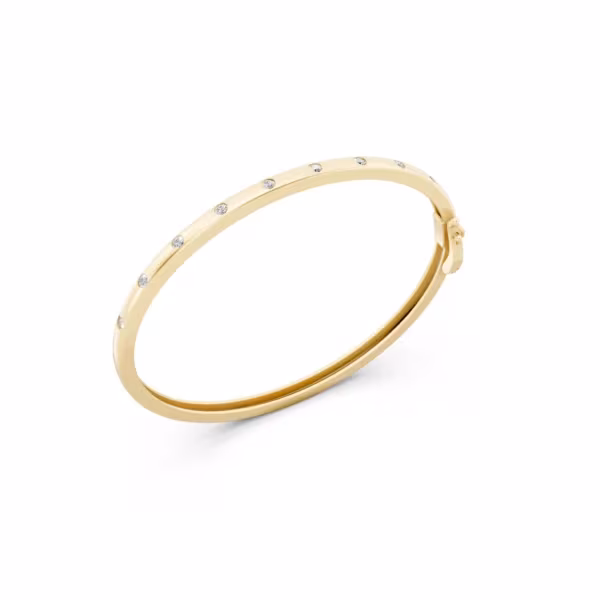 Diamond Hinge Bangle
