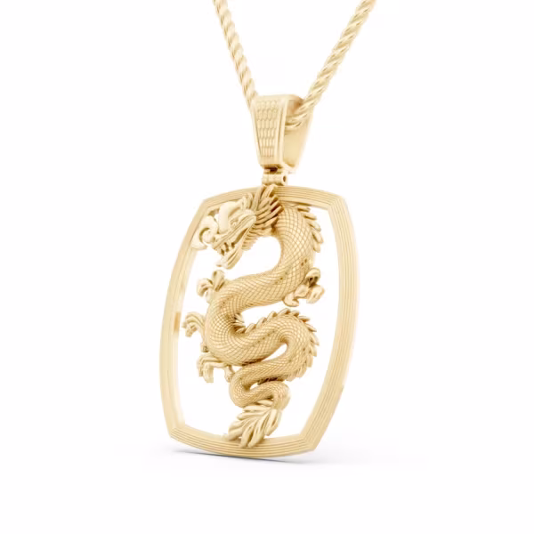 Dragon Gold Pendant